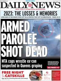 Portada de Daily News - New York (USA)