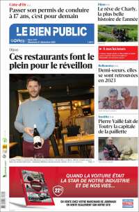 Portada de Le Bien Public (Francia)