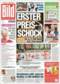 Portada de Bild (Alemania)