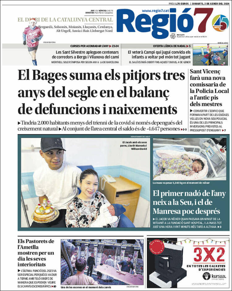 Portada de Regio7 (España)
