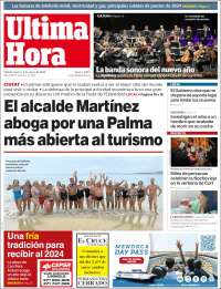 Portada de Última Hora (Espagne)