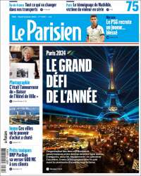 Portada de Le Parisien (France)