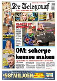 Portada de De Telegraaf (Netherlands)