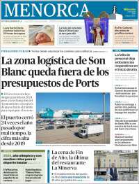 Portada de Menorca - Diario Insular (España)