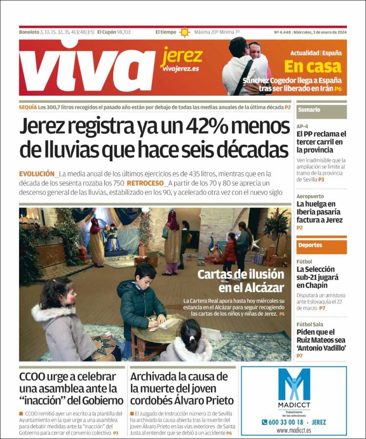 Portada de Información - Jerez (España)