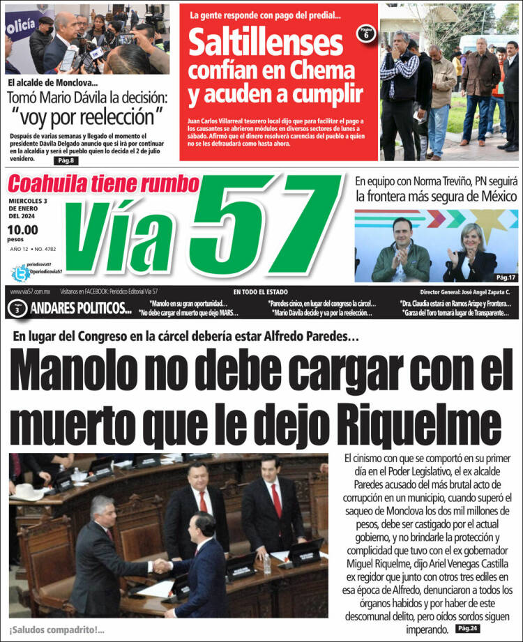 Portada de Via57 (M&eacute;xico)