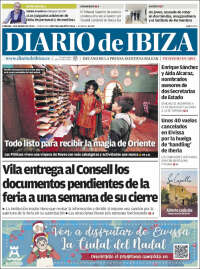 Portada de Diario de Ibiza (España)