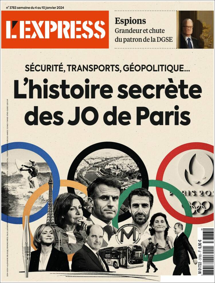 Portada de L'Express (Francia)