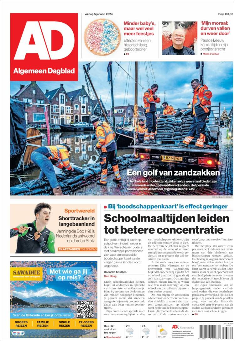 Portada de AD (Pa&iacute;ses Bajos)