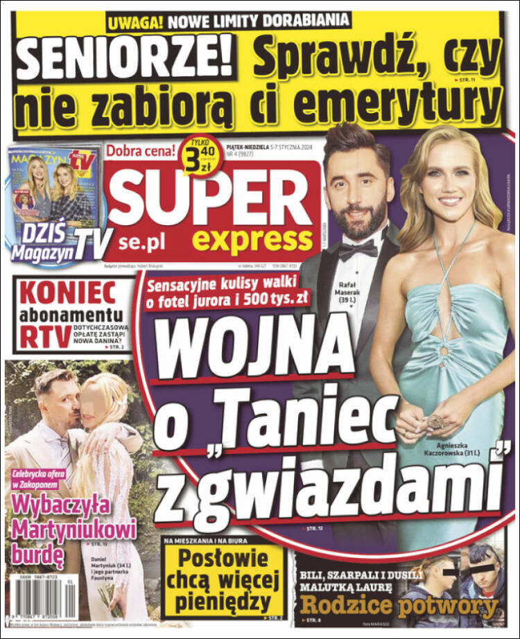 Portada de Super Express (Polonia)