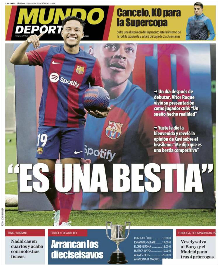 Portada de Mundo Atlético (España)