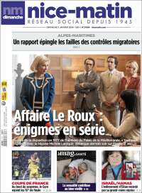 Portada de Nice-Matin (Francia)