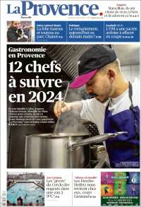 Portada de La Provence (Francia)