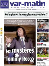Portada de Var-Matin (Francia)