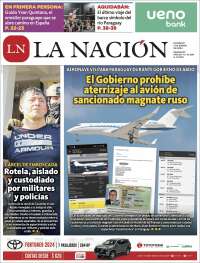 Portada de La Nación (Paraguay)