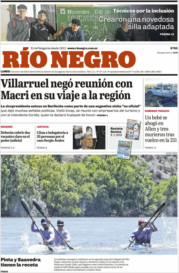 Portada de Rio Negro (Argentina)