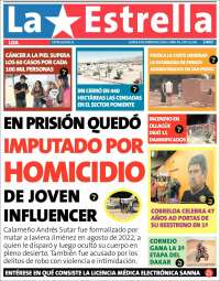Portada de La Estrella de Loa (Chile)