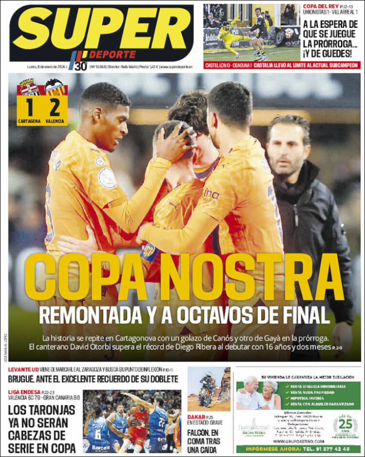 Portada de Superdeporte (España)