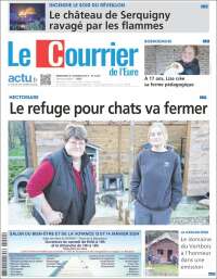 Portada de Le Courrier de l'Ouest (France)