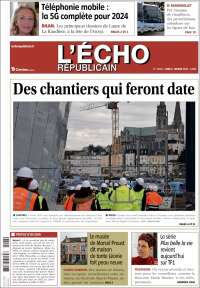 Portada de L'Echo Républicain (Francia)