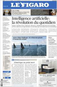 Portada de Le Figaro (France)