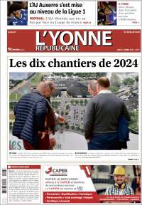 Portada de L'Yonne-Républicaine (France)