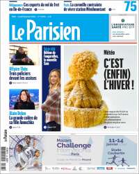 Portada de Le Parisien (France)