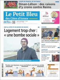 Portada de Le Petit Bleu (France)