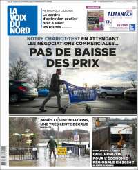 Portada de La Voix du Nord (France)