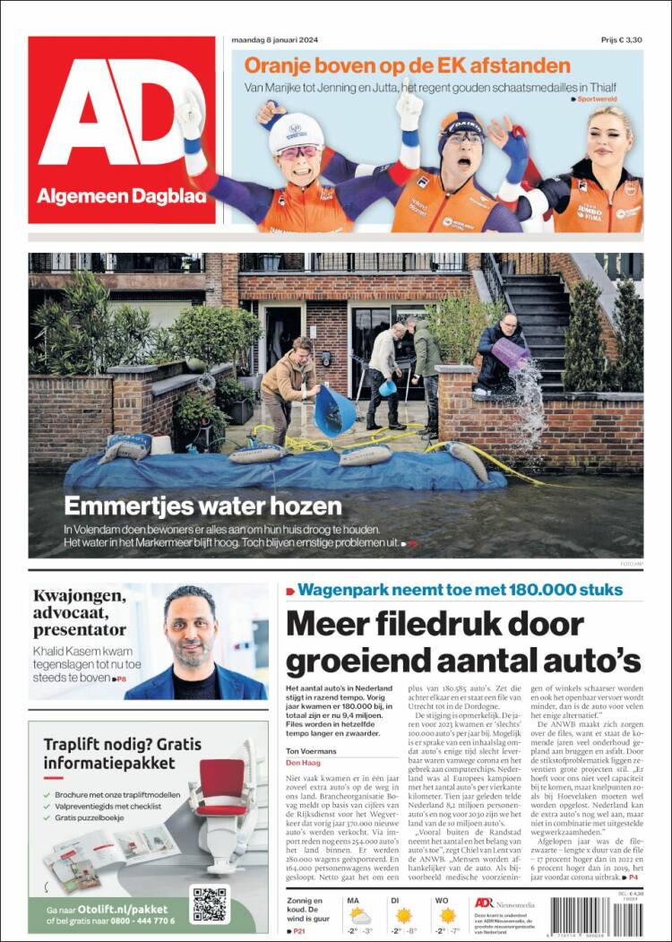 Portada de AD (Pa&iacute;ses Bajos)