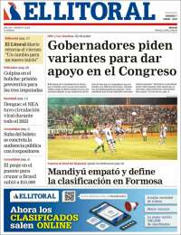 Portada de El Litoral Corrientes (Argentina)