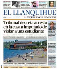 Portada de El Llanquihue (Chile)