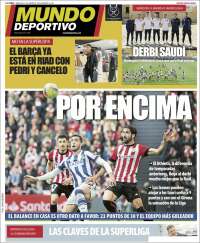 Portada de Mundo Deportivo Bizkaia (España)