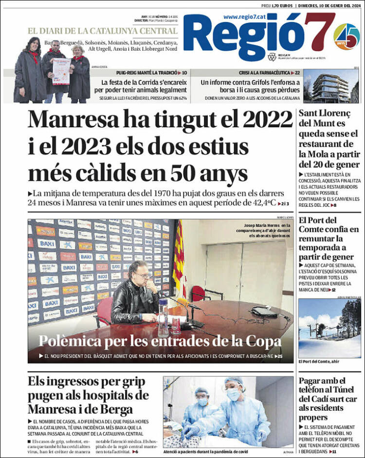 Portada de Regio7 (España)