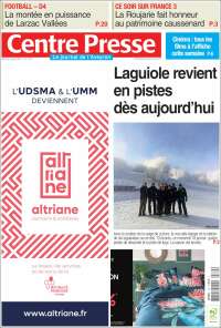 Portada de Centre Presse (Francia)