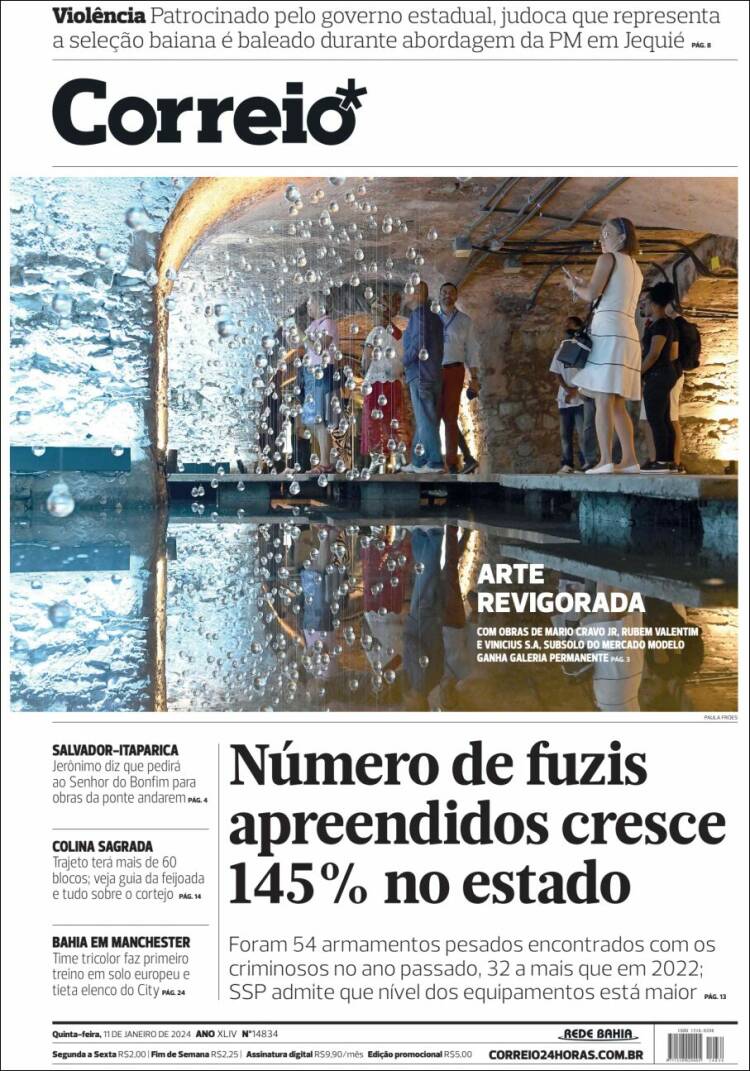 Portada de Correio* (Brasil)