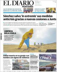 Portada de El Diario Montañés (Spain)