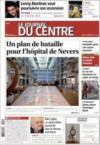 Portada de Le Journal du Centre (France)