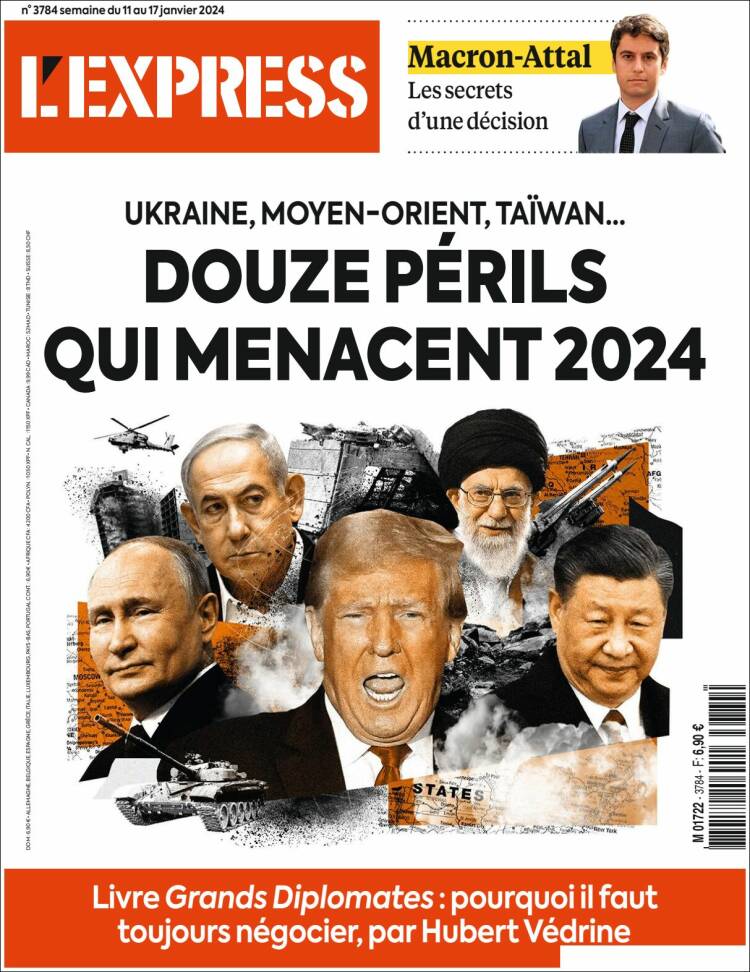 Portada de L'Express (Francia)