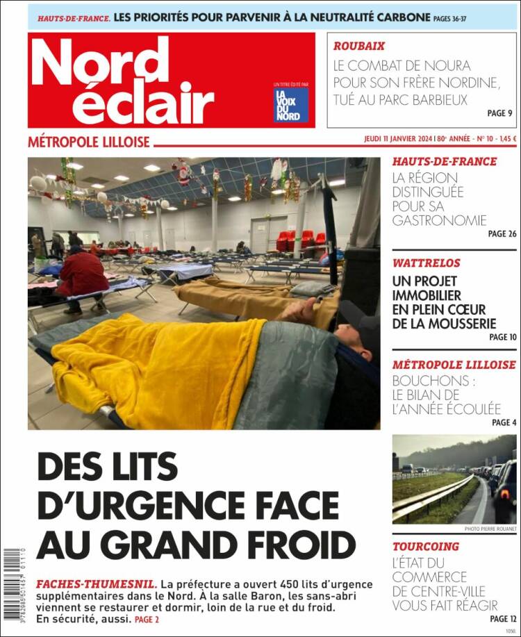 Portada de Nord Éclair (Francia)