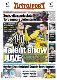 Portada de Tuttosport (Italia)