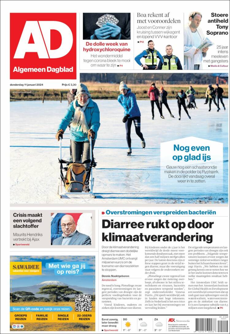 Portada de AD (Pa&iacute;ses Bajos)