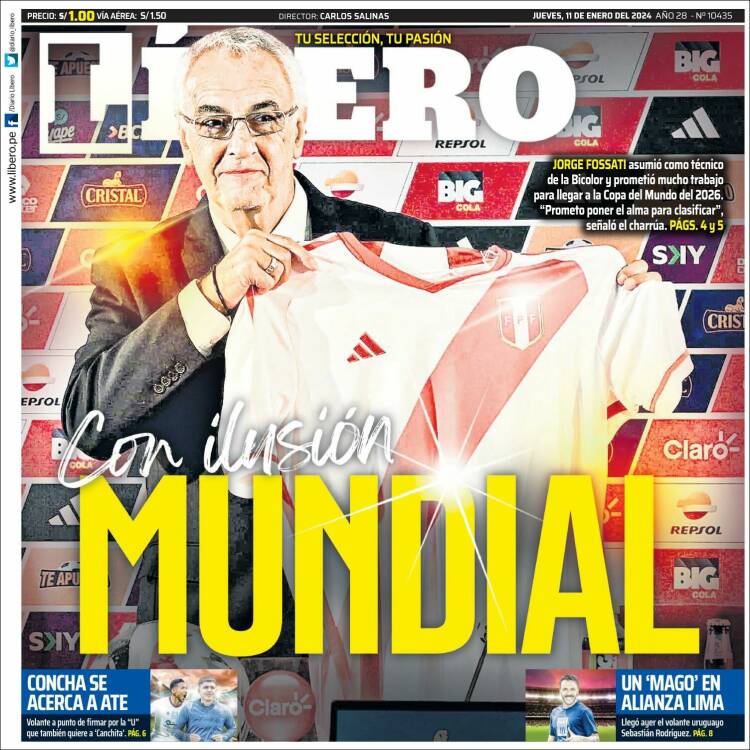 Portada de Líbero (Per&uacute;)