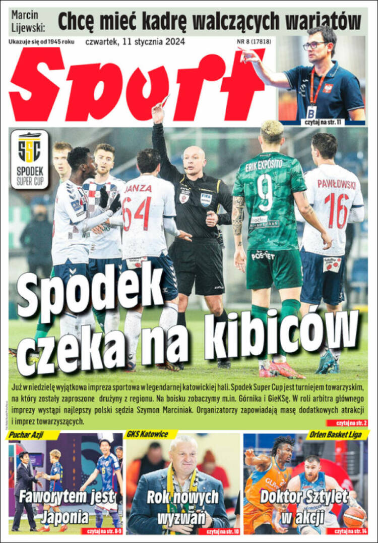 Portada de Katowicki Sport (Polonia)