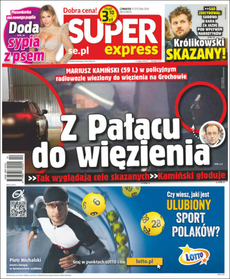 Portada de Super Express (Polonia)