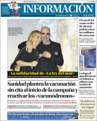 Portada de Diario Información (España)