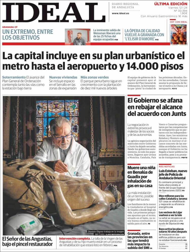 Portada de Ideal (España)