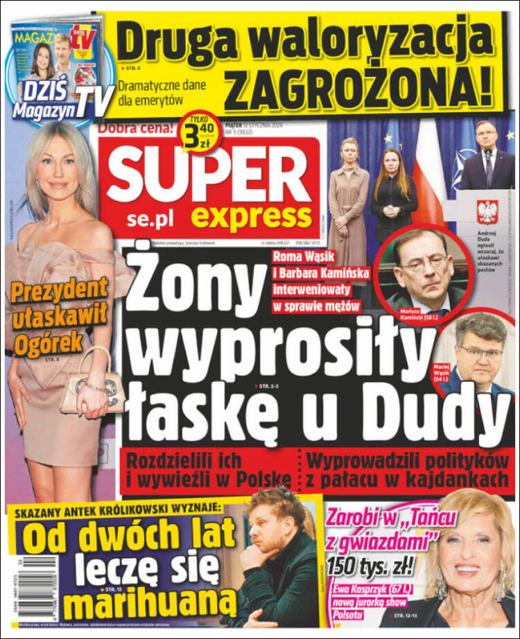 Portada de Super Express (Polonia)