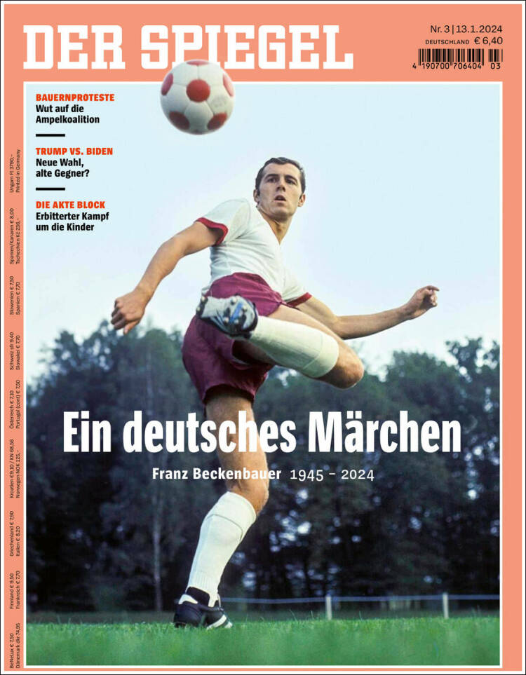 Portada de Der Spiegel (Alemania)