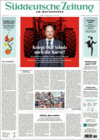 Portada de Sueddeutsche (Alemania)